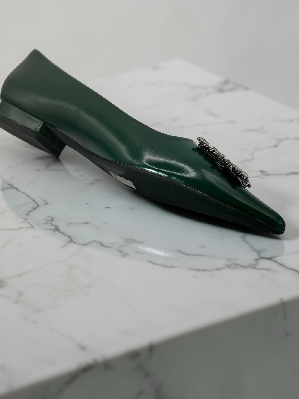 C.Paravano Crystal Dark Green 8.5 New in Box - Picture 4 of 7